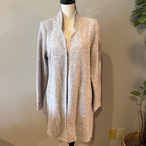 Vero Moda Light Gray Open-Front Cardigan - Picture 1 of 6
